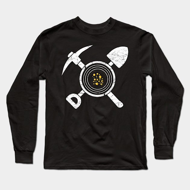 Equipment | Gold Panning & Gold Prospecting Long Sleeve T-Shirt by Wizardmode